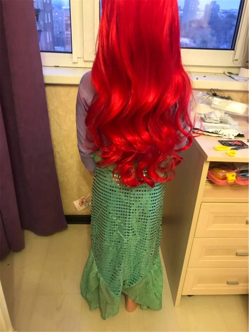 Детское летнее платье с юбкой-годе и повязкой на голову | Детская одежда обувь