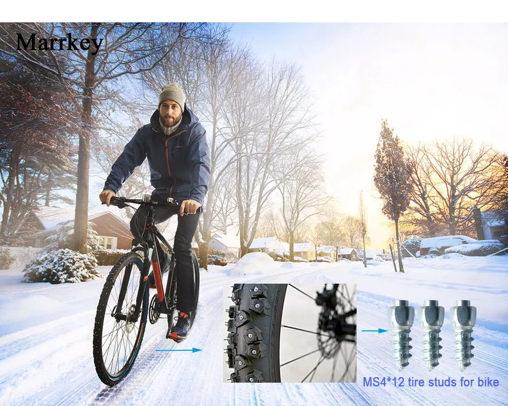 Marrkey500PCS автомобильный Стайлинг винтовые Шипы/противоскользящие колеса снежные