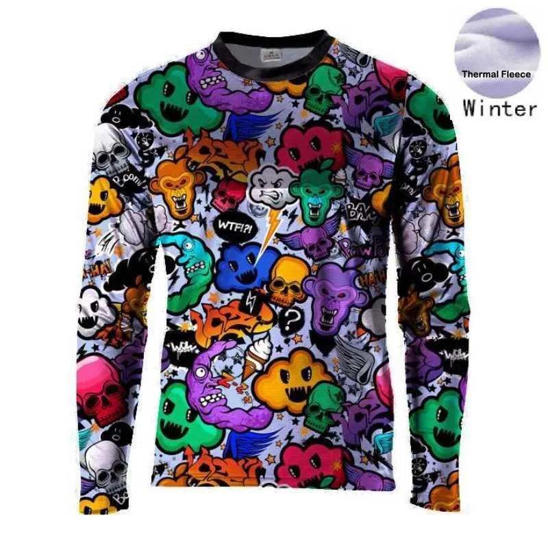 Pro team Men Cycling Jerseys Winter Thermal Fleece Jersey Bicycle Warm MTB Bike Clothing Shirts Multiple choices | Спорт и