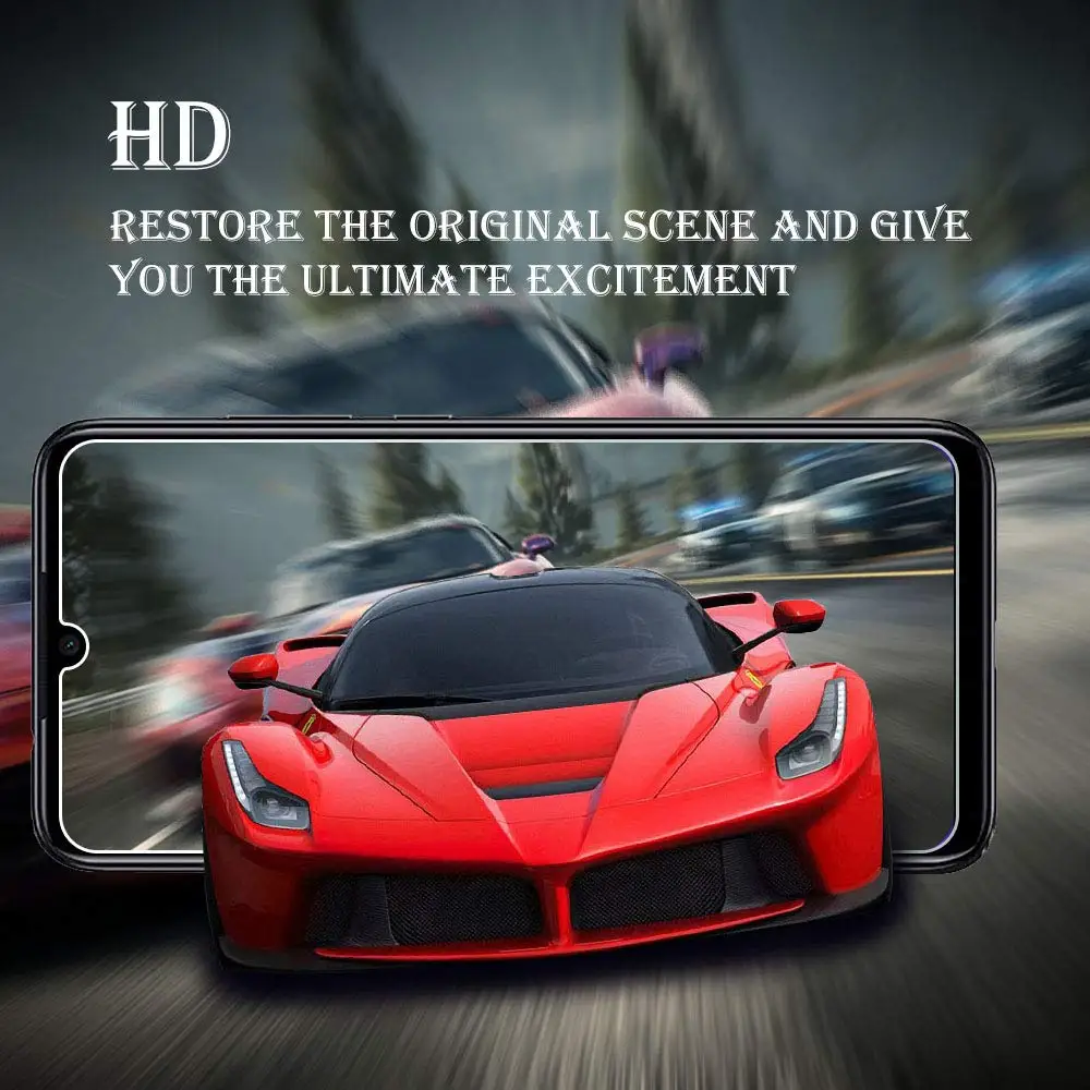 Protector de pantalla de vidrio templado 9H HD para Xiaomi Mi A3, pel&iacute;cula endurecida HD para Xiaomi Mi A3, 2 uds.-3