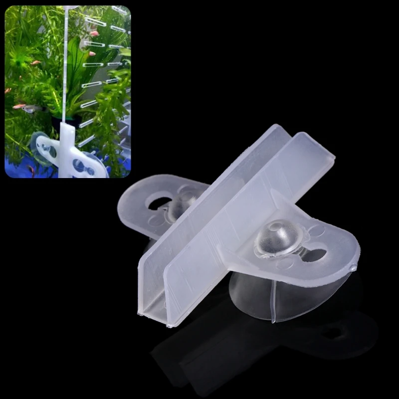 

5pcs Aquarium Fish Tank Fish Product Divider Suction Cup Divider Plastic Sheet Holder Set For Breeding Separation DropShipping