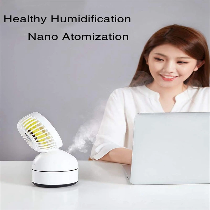 Usb спрей вентилятор портативный домашний офис Настольный увлажняющий наружный