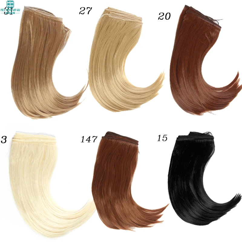 Парик для кукол 1 шт. 25*100 см, большой изгиб волос для кукол 1/3 1/4 1/6 BJD /SD, аксессуары для кукол