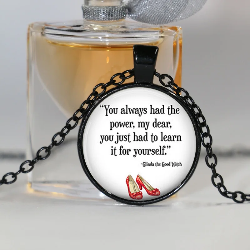 У вас всегда было ожерелье силы Волшебник из унции модное серебряное