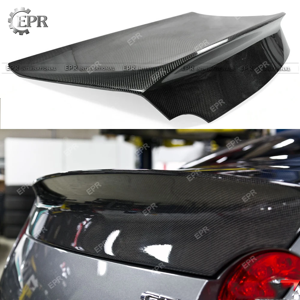 УГЛЕРОДНЫЙ Задний багажник для Nissan R35 GTR Do Style Fiber/FRP задний багажник/спойлер