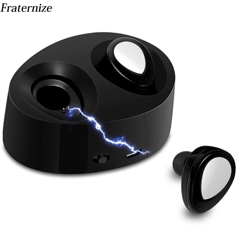V4.2 + EDR Мини беспроводные Bluetooth наушники TWS Автоматическое Сопряжение