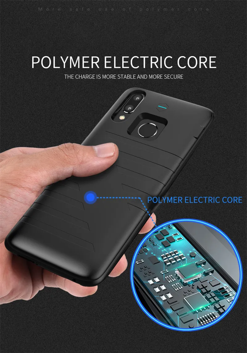 Чехол ZKFYS 6800 мАч высокого качества для huawei P20 Lite, быстрое зарядное устройство, чехол для huawei Nova 3E, запасной внешний аккумулятор, чехол