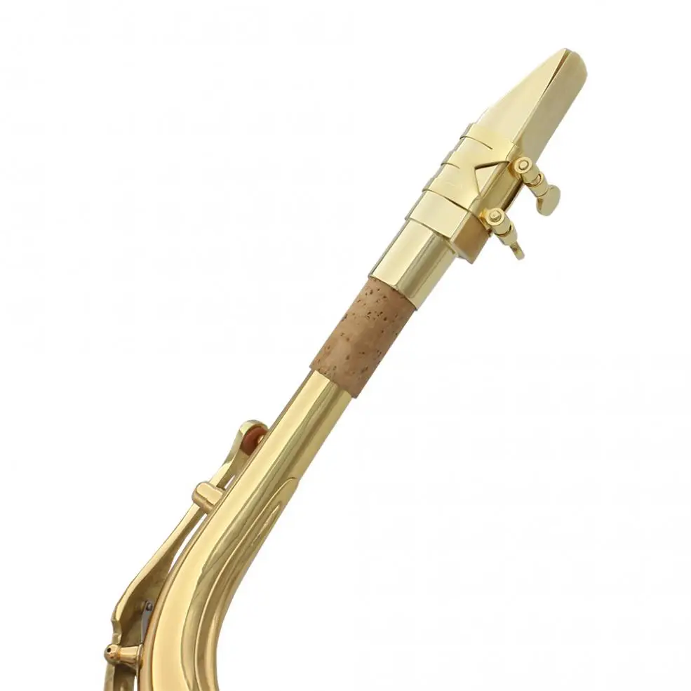 Высокое качество А2 альт саксофон мундштук металлический позолоченный Sax рот