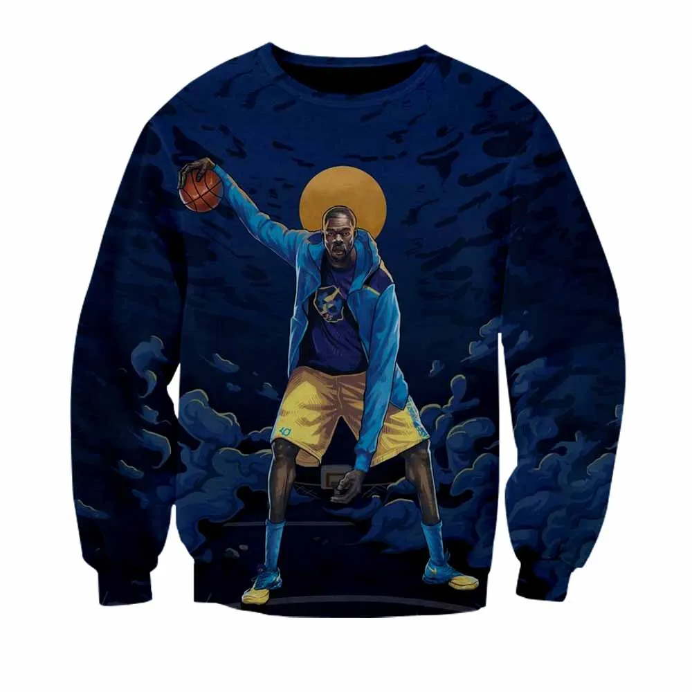 USA LOS Basketball Star Jersey Sweatshirt hoodie Mens 3D Women Hip Hop Tracksuits Streetwear Men Tops Male Sweatshirts Clothes | Мужская