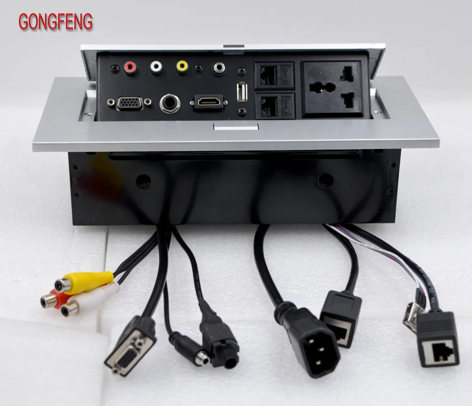 GONGFENG новая горячая распродажа Серебристая K518 мультимедийная настольная H AV VGA