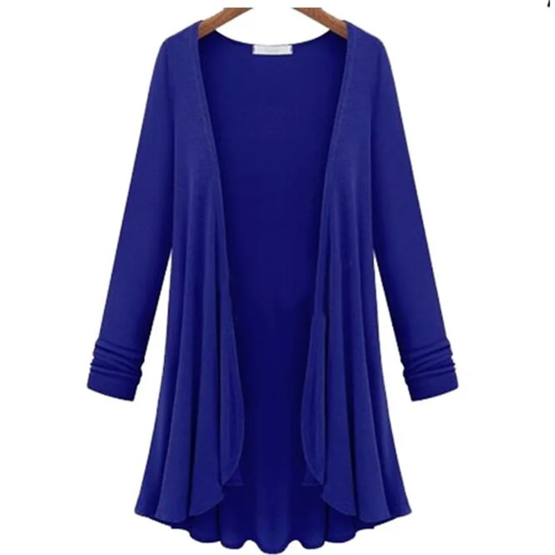 XXXXL Плюс Размеры Для женщин модный топ кардиган 2019 Новинка весны Высокое качество