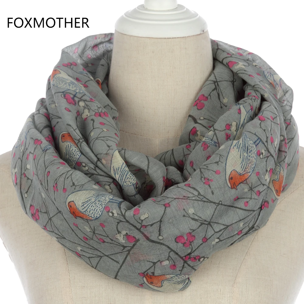 Новинка легкие мягкие модные шарфы FOXMOTHER бежевого серого небесно голубого цвета