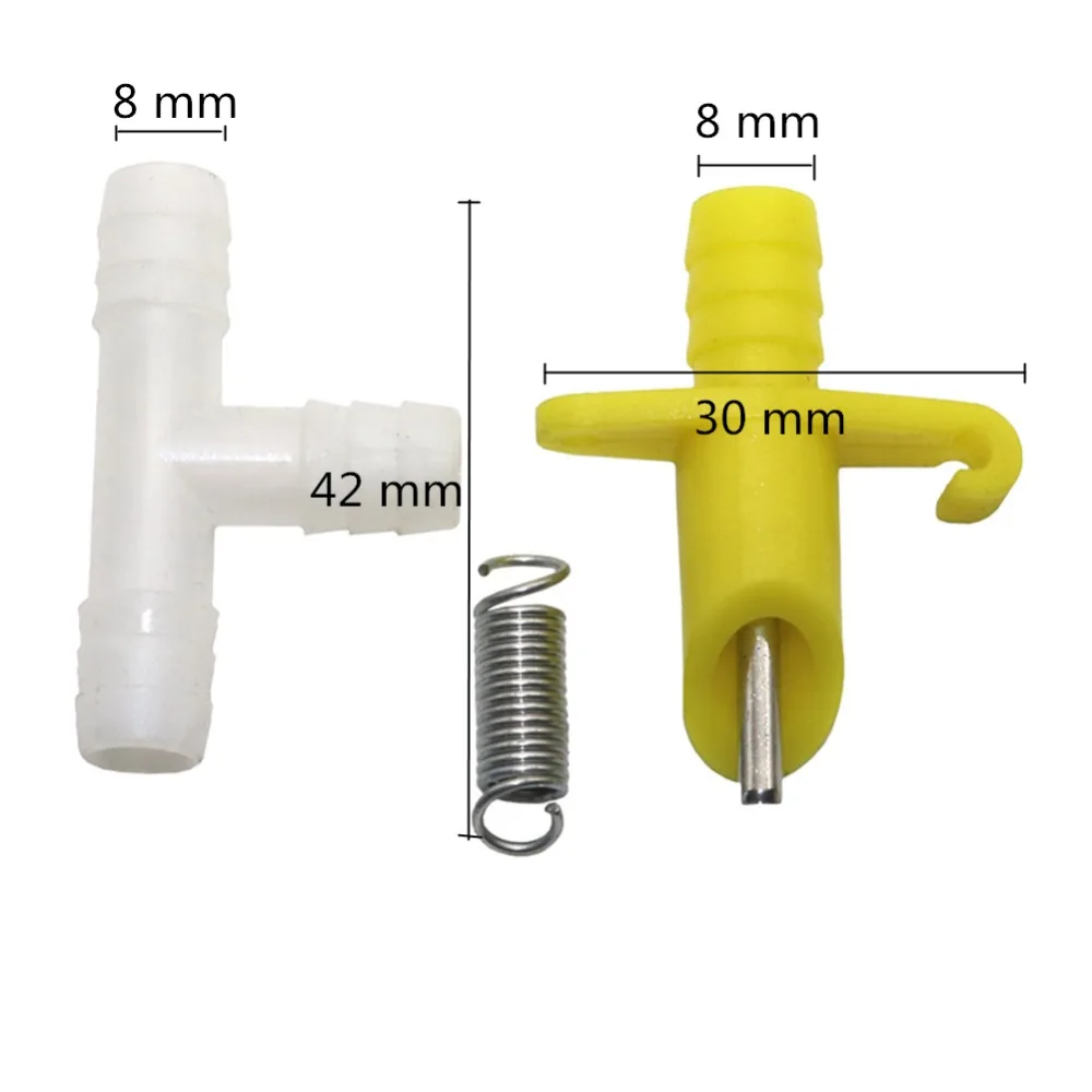Автоматическая подача воды в виде соска для кролика 100 комплектов|Принадлежности