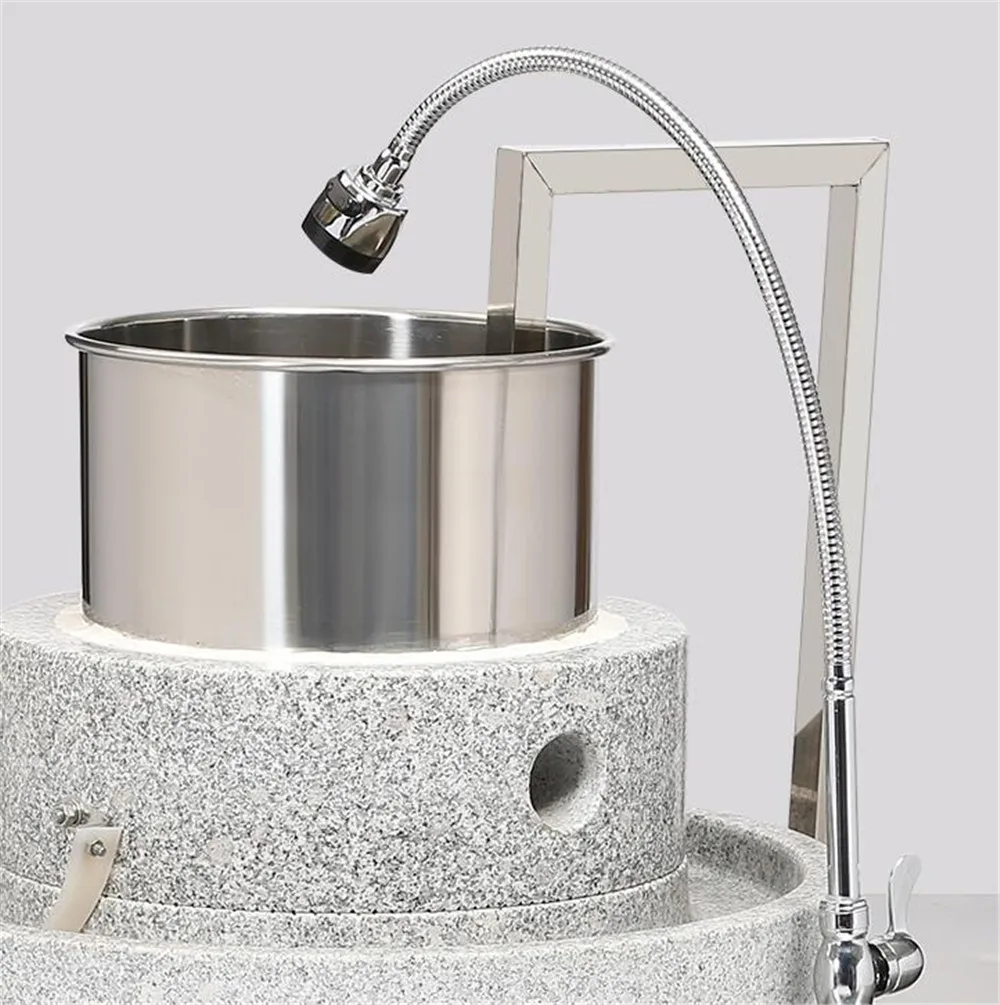 Electric stone grinder refiner commercial stone grinding machine tofu machine soymilk machine rice pulping machine