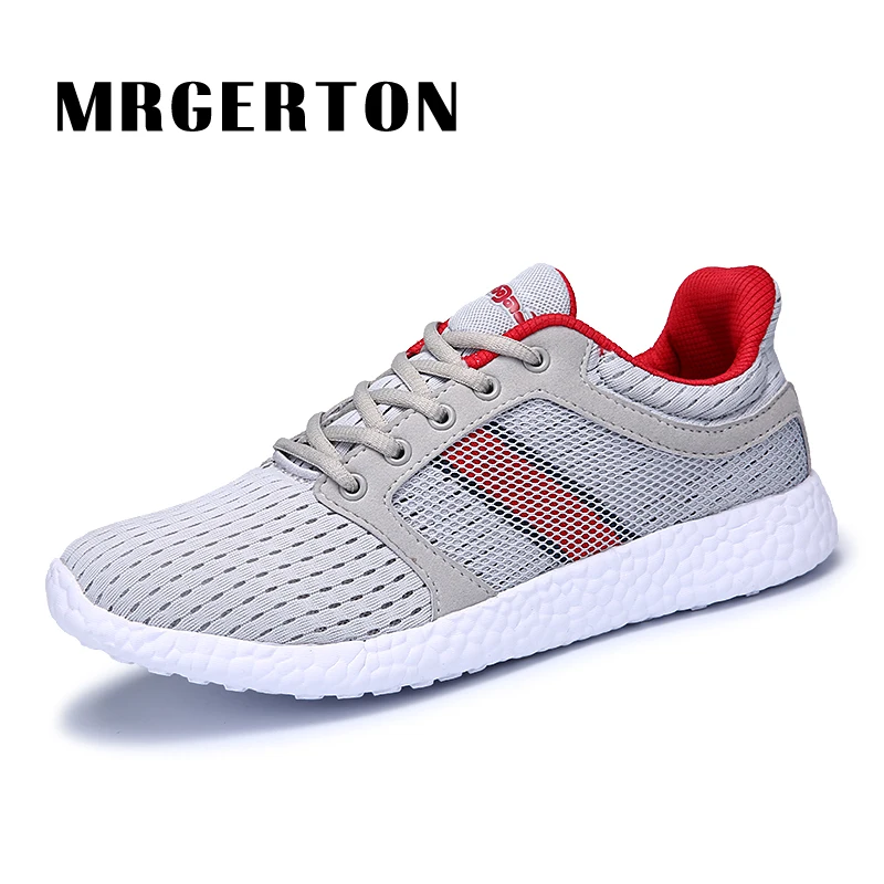 Кроссовки для Для мужчин сезон: весна–лето свет Вес удобные Обувь с дышащей