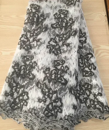 Новый дизайн африканская французская кружевная ткань высокое качество Нигерия