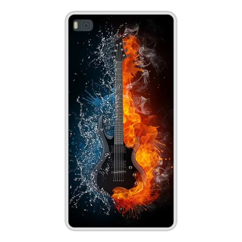 Чехол для телефона huawei P8, мягкий силиконовый чехол из ТПУ с шикарным рисунком для huawei P 8 GRA L09, чехол s