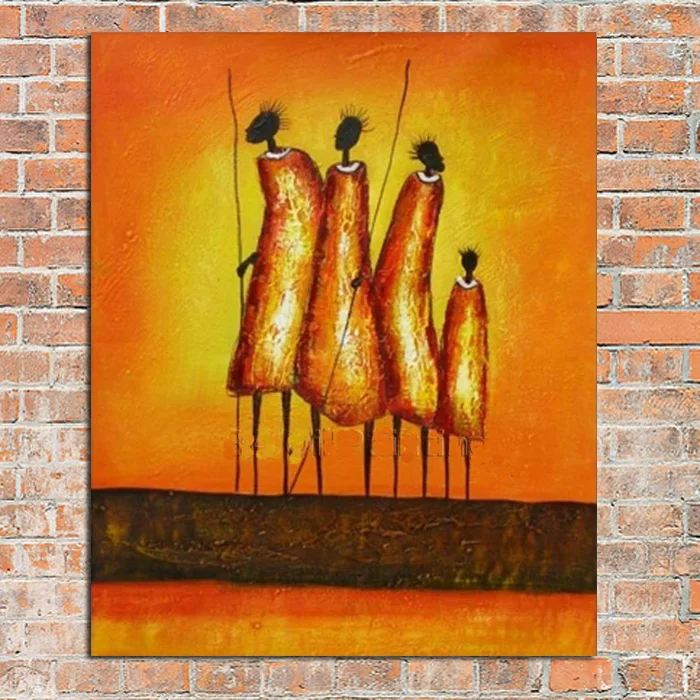 Ручная роспись Масляные картины популярная картина для гостиной настенное