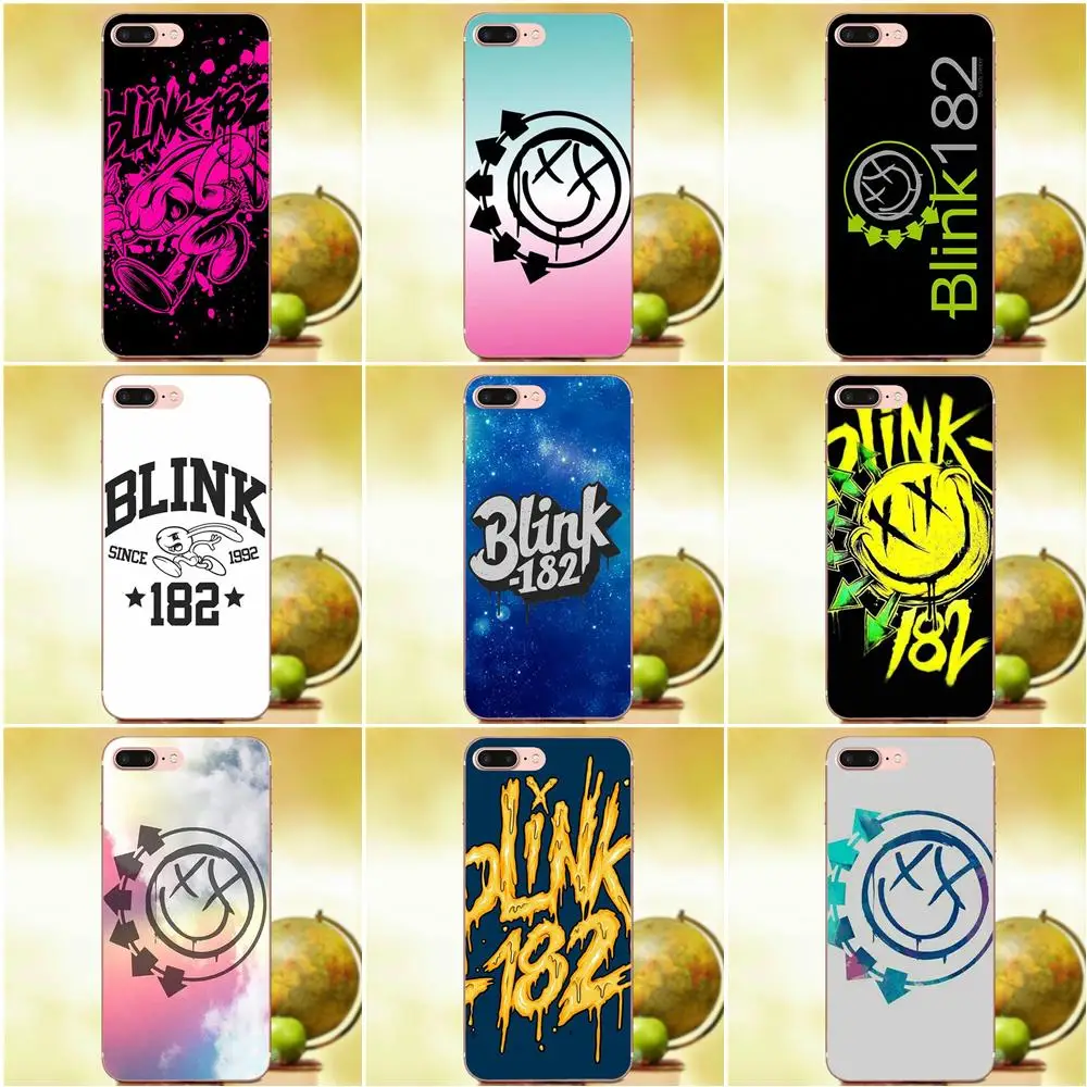 Мягкий чехол для телефона Rock Band Blink 182 Samsung Galaxy Note 2 3 4 5 8 9 S3 S4 S5 S6 S7 S8 S9 mini Edge
