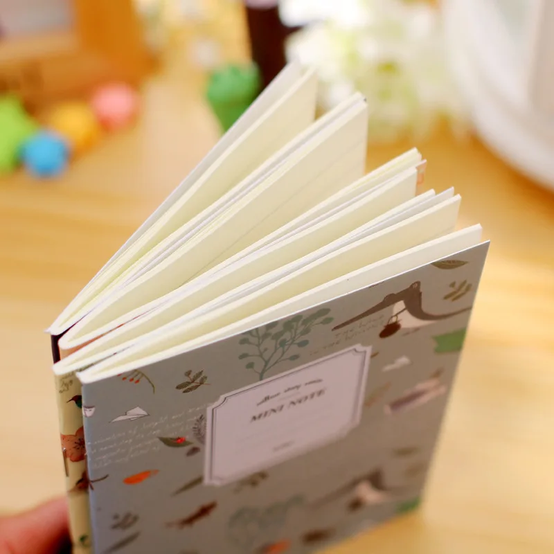 Блокнот мультяшный в стиле ретро 4 шт./лот 12*8 5 см|small book|cartoon notebookbook cute |