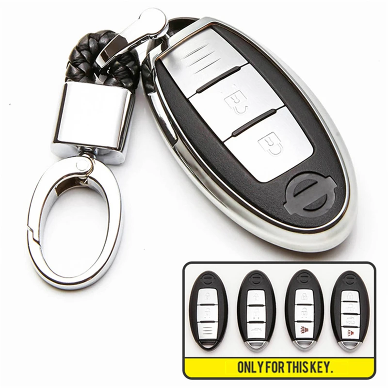 Чехол для автомобильного ключа из ТПУ Nissan Altima Teana X Trail Qashqai J11 Livina Splphy Tiida Sunny March Murano