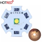 100 шт. 3 Вт TianDian 3535 SMD светодиодный чип высокой мощности, излучатель светильник, теплый белый 3000-3200K вместо CREE XPE XP-E светодиодный