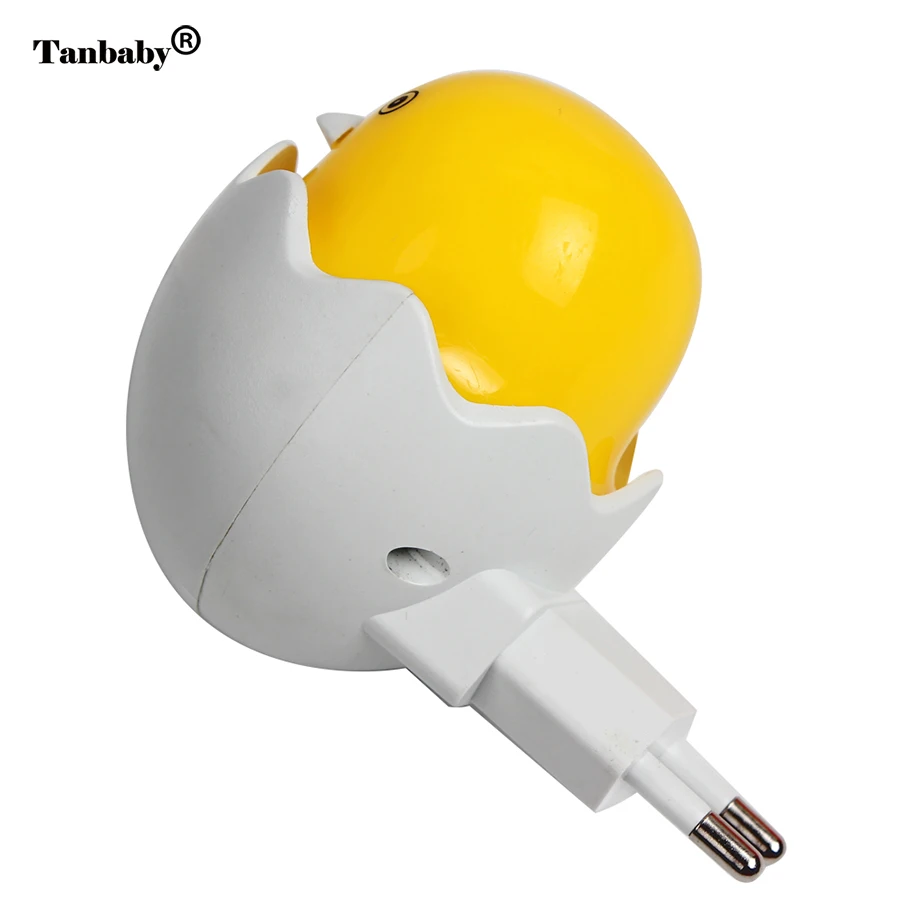 Мини лампа с датчиком света светодиодная Ночная милым мультяшным рисунком