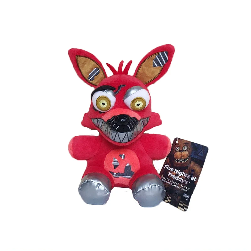 Новое поступление плюшевые игрушки Five Nights At Freddy's 4 FNAF 18 см медведь Фредди Фокси Чика Бонни плюшевые мягкие игрушки куклы для детей Подарки