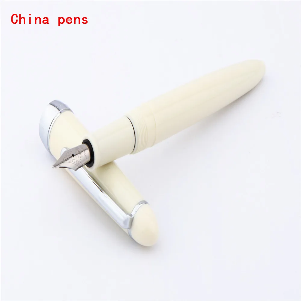 24 цвета, роскошное качество, Jinhao 992, спираль, интерфейс, Круглый, Офисная авторучка, новая, для школьников, студентов, офисные, канцелярские, чернильные ручки - Цвет: Milk white