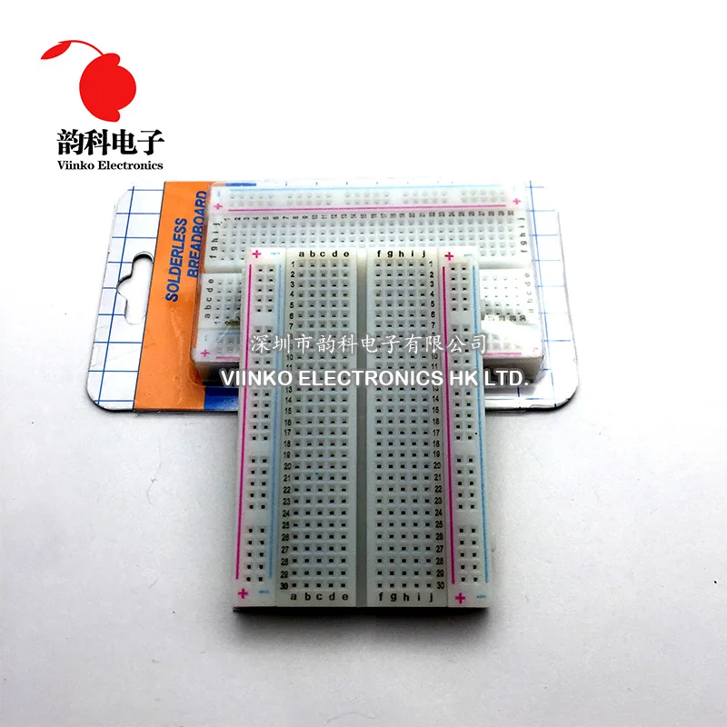 10 шт. 400 точек крепления отверстия универсальная макетная плата PCB без пайки