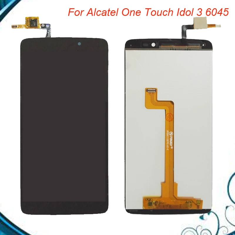 5 "ЖК-дисплей для Alcatel One Touch Idol 3 6045 OT6045 ЖК-дисплей дигитайзер сенсорный экран