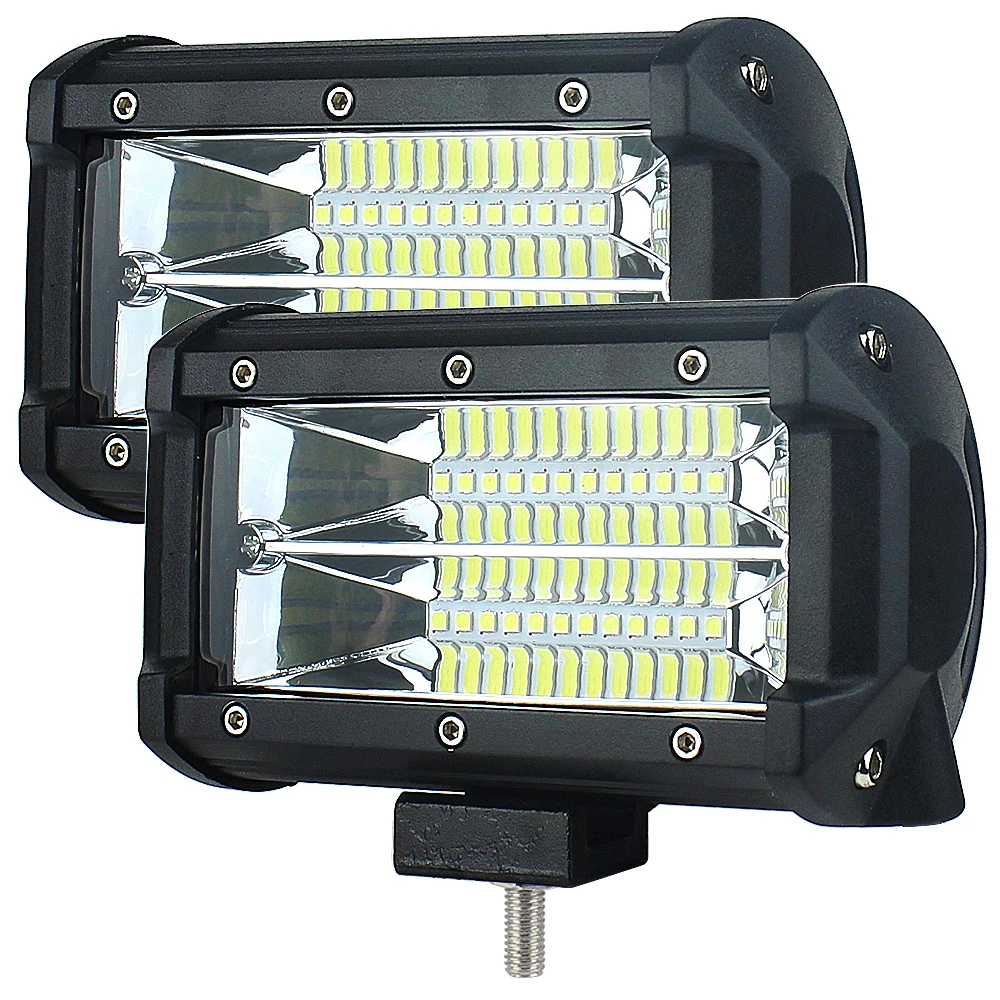 Рабочий свет внедорожный 4X4 внедорожный 72 Вт " Led бар автомобильные аксессуары 24 в 12 В мотоциклетные фары дальнего света для грузовика авто аксессуары Ledbar