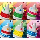 100 шт., натуральные латексные презервативы для точки G