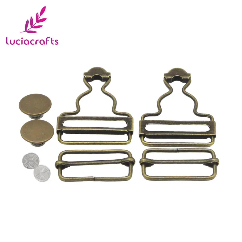 Bronze Lucia crafts 1 компл./лот Металла С Регулируемыми пряжками вверху с пуговицы для джинсов оригинального дизайна одежды юбки Швейные аксессуары для скрапбукинга "сделай сам" G1214 - Цвет: Bronze