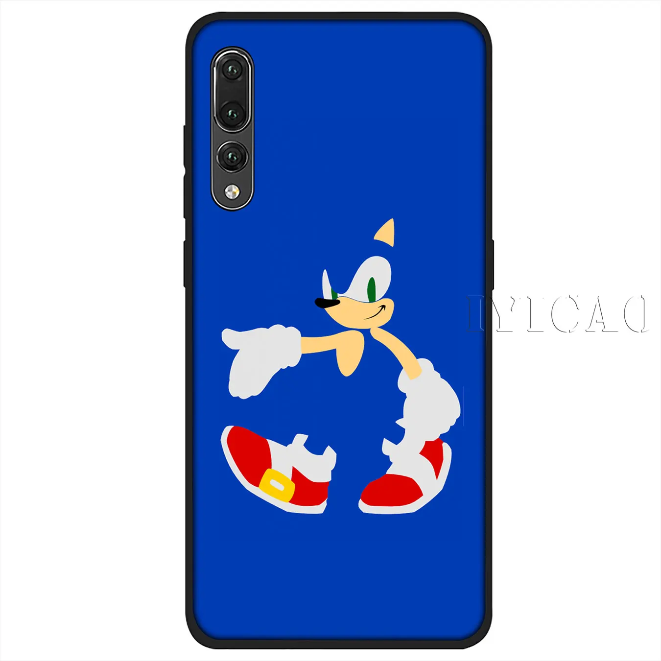IYICAO Sonic the Hedgehog Soft Silicone Phone Case for Huawei P30 P20 Pro P10 P9 P8 Lite Mini 2017 2016 P smart Z 2019 Cover |