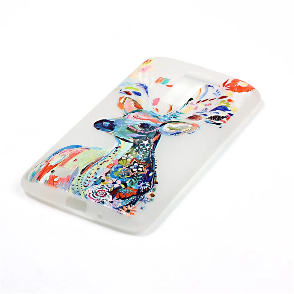 For LG K10 Case Coque Slim Thin Luminous Shell Back Cover Soft TPU Phone K8 K7 K5 G5 Capa |