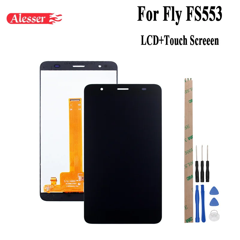 Alesser для Fly Cirrus 9 FS553 ЖК дисплей Дисплей и из тисненой жести Запчасти 5 ''Replacement