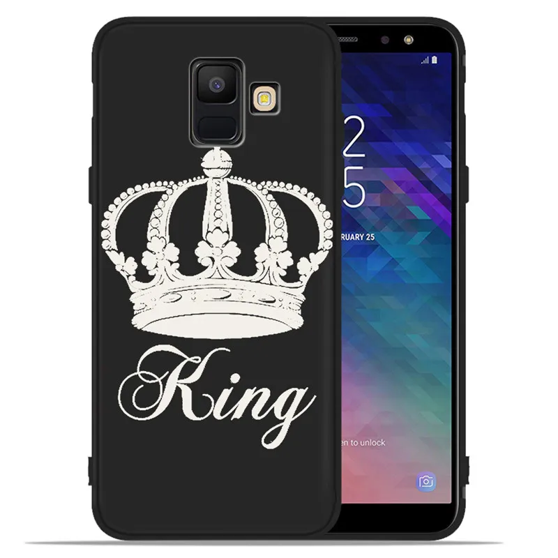 H1670 Король queen Корона "сделай сам" класса люкс для samsung Galaxy A9 A8 A7 A6 A5 A3 J3 J4 J5 J6 J8 плюс чехол для телефона чехол Чехол-футляр - Цвет: H1670
