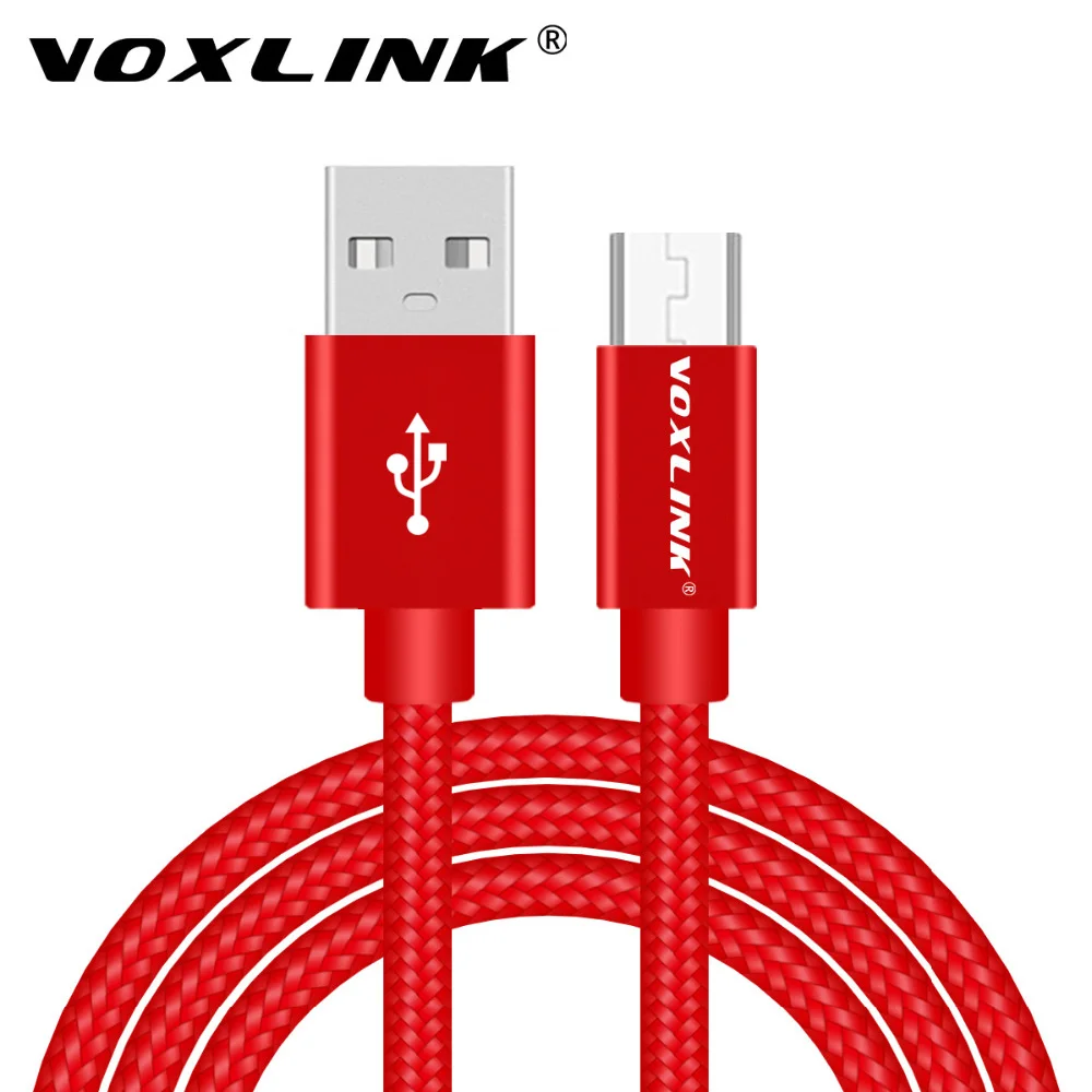 Кабель Micro USB VOXLINK 2 А кабель для быстрой синхронизации данных и зарядки Samsung Huawei