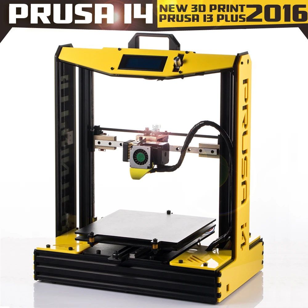 Высокая точность полу собран impresora 3D принтеры Reprap алюминиевая рама большой