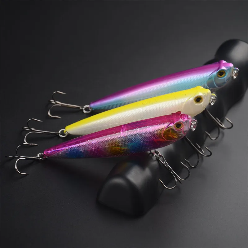 Привет. КИТ 100 мм/13 г рыболовные приманки плавающий Crankbait морской бас Щука