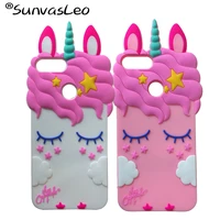 for huawei p smart 5 65 cute 3d silicon pretty cartoon soft cell phone back skin cover for huawei honor 9 lite fundas