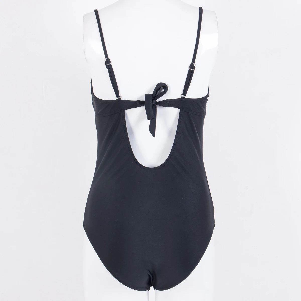 Новинка 2019 сексуальный женский купальник однотонный слитный с лямкой на шее