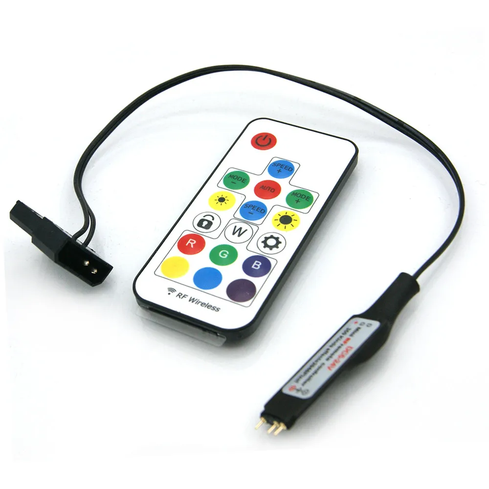 3Pin DRGB Controlle Материнская плата интерфейс 3PIN/4PIN AURA RGB 1-4 интерфейс сплиттер адресуемый D-RGB синхронизация концентратор передачи удлинитель - Цвет лезвия: 3Pin DRGB Controlle