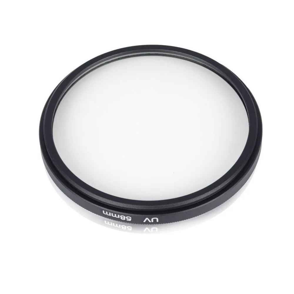 RISE(UK) 58 мм UV+ CPL+ FLD фильтр для Canon EOS 1100D 1000D 650D 600D 18-55 мм объектив+ лепестковая Цветочная бленда объектива+ крышка объектива с центральным зажимом
