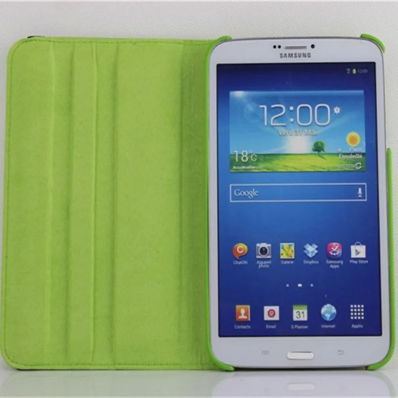360 Вращающийся Смарт Tablet PC Обложка для samsung Galaxy Tab 3 8 0 SM-T310/T311/T315 искусственная кожа