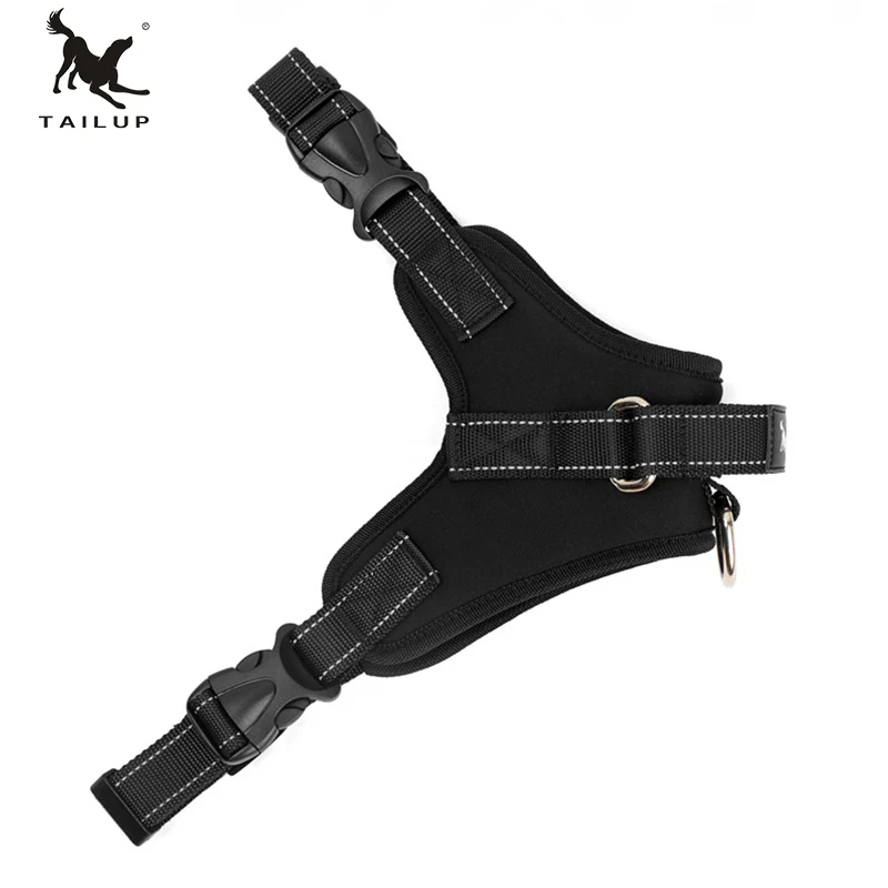 TAILUP S-XXL большая собачья шлейка полиция K9 Коллис ошейник Высокое качество