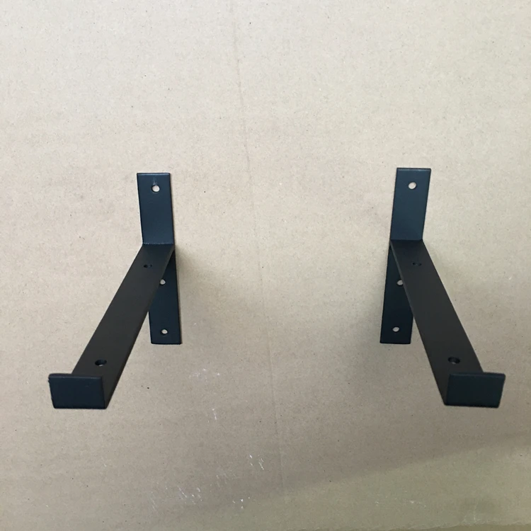 Чугунные сверхпрочные настенные кронштейны для полки длина 15 см ширина 20 мм|wall