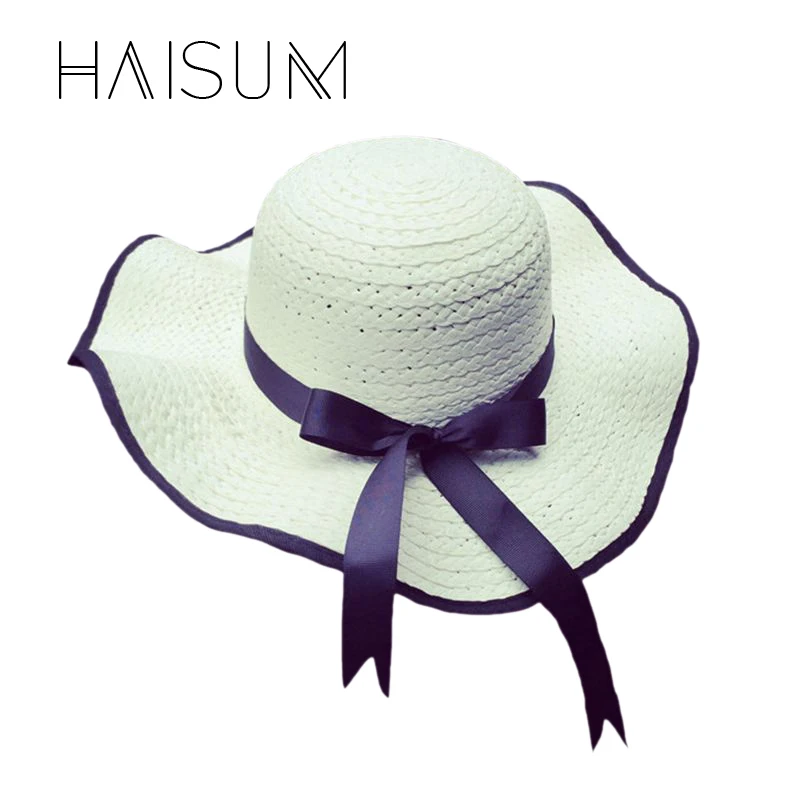 2018 настоящая летняя шапка Sombrero Haisum новая Корейская большая шляпа с полями