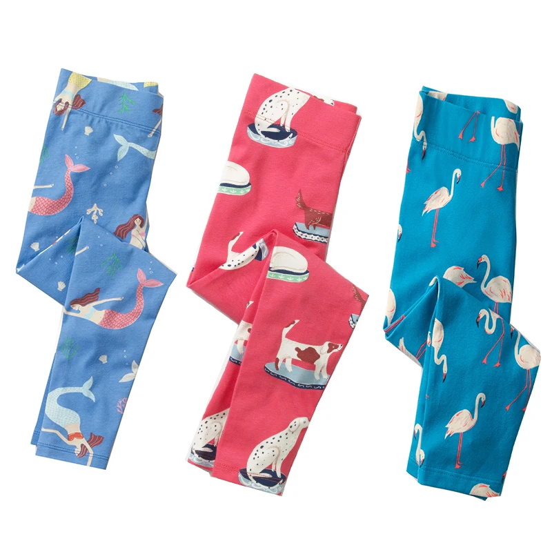 Леггинсы для детей ясельного возраста 3 шт. штаны маленьких девочек одежда с